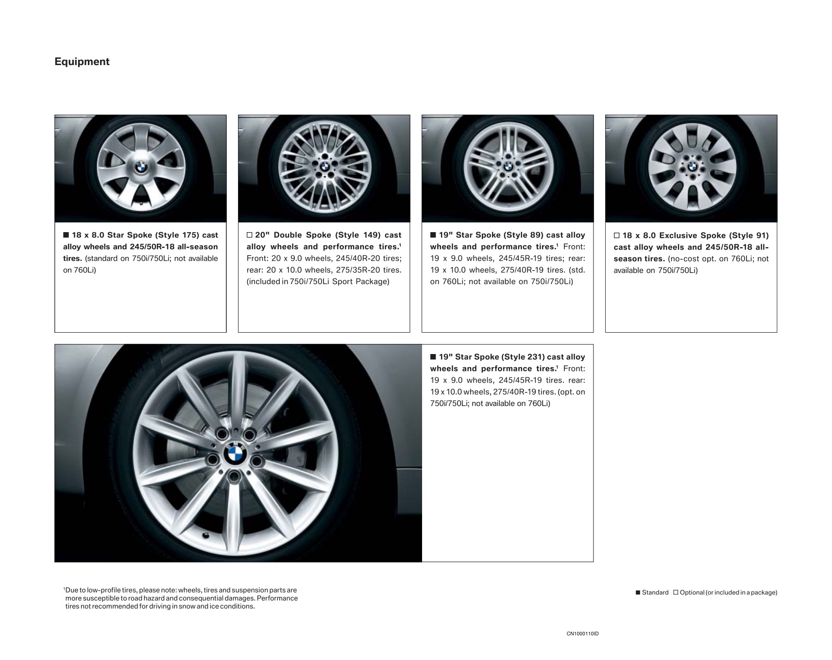 2007 BMW 7-Series Brochure Page 15